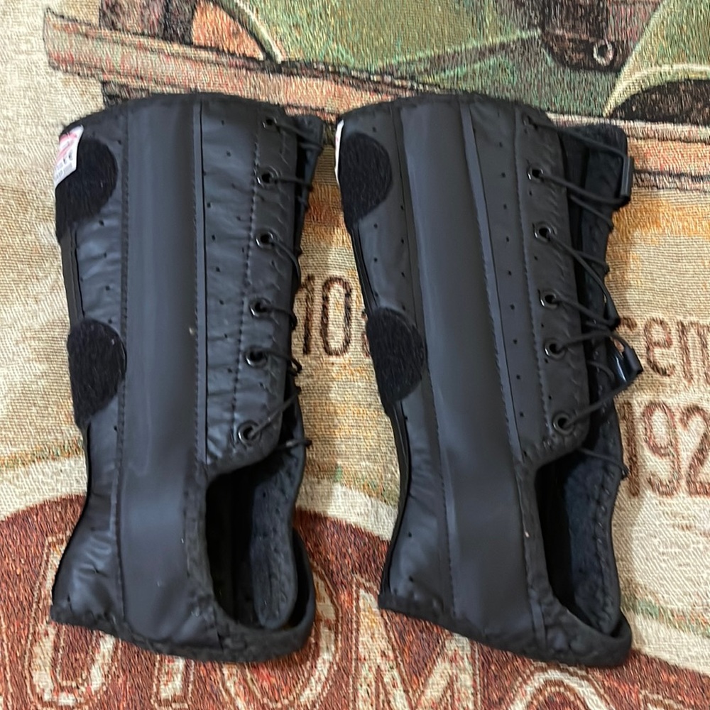 2 EZY WRAP Ankle Braces Adult Size Lace-up NEW